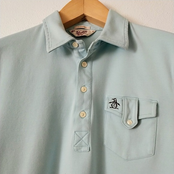 Original Penguin Chest Pocket Polo w/Tab Closure - Picture 4 of 5